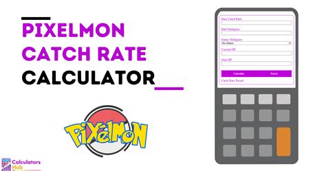 pixelmon catch rate calculator.